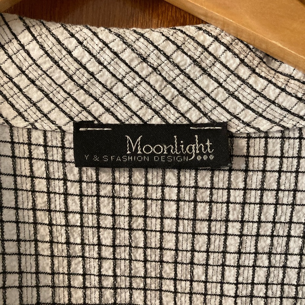 Monkl Grid Pattern Shirt - Picture 2 of 3